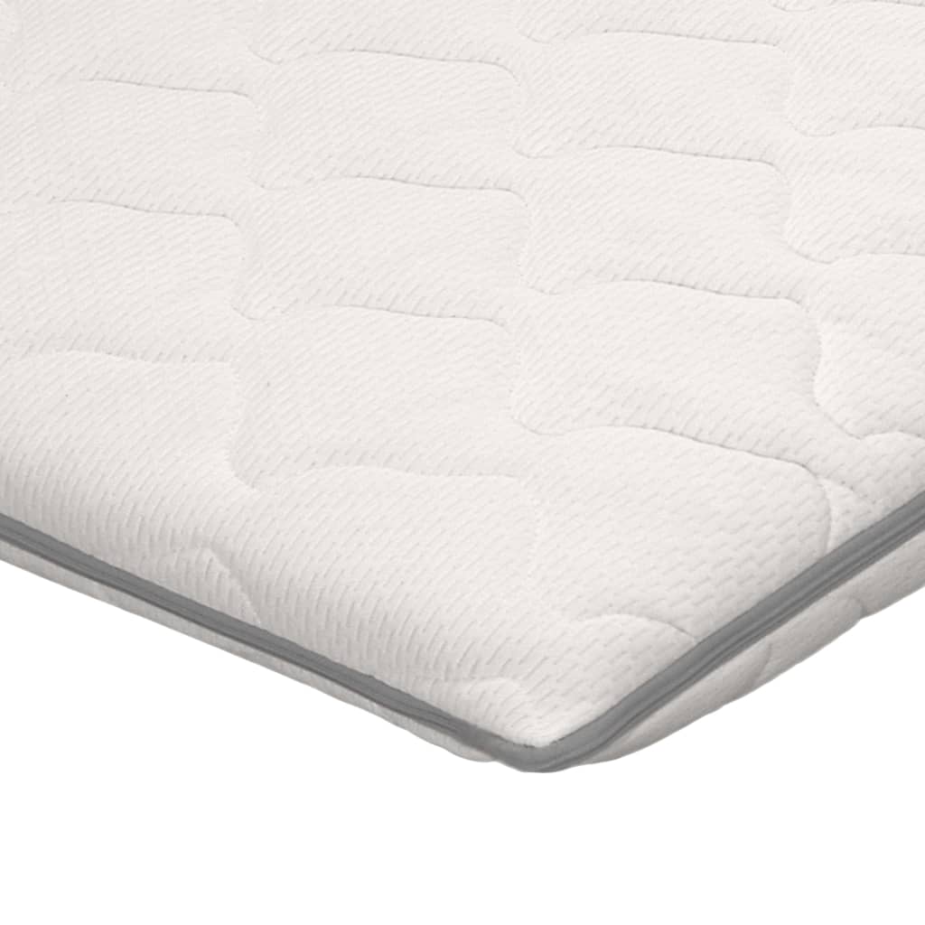 vidaXL Sobrecolchão 80x200 cm espuma viscoelástica c/ memória 6 cm