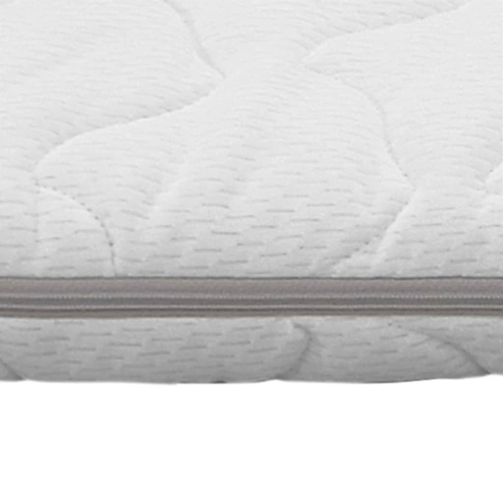 vidaXL Sobrecolchão 80x200 cm espuma viscoelástica c/ memória 6 cm