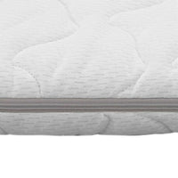 vidaXL Sobrecolchão 80x200 cm espuma viscoelástica c/ memória 6 cm