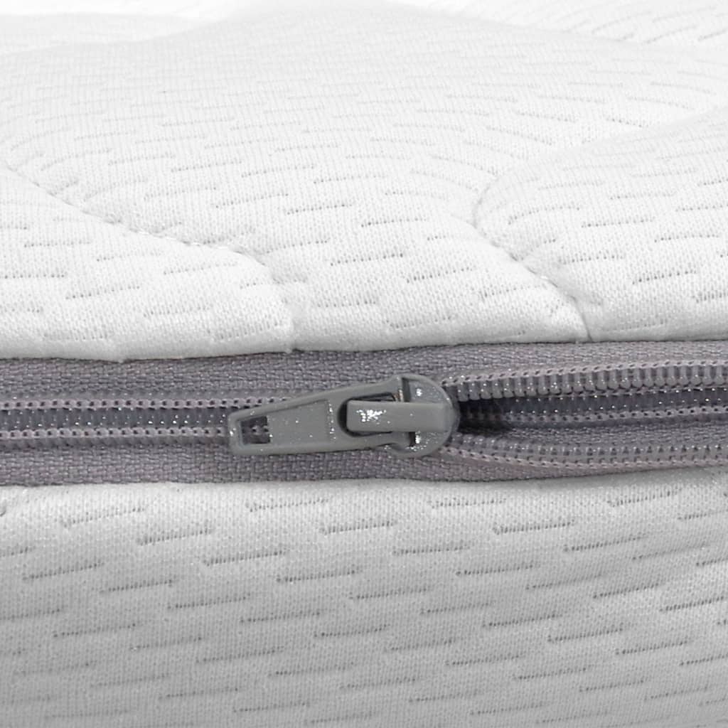 vidaXL Sobrecolchão 80x200 cm espuma viscoelástica c/ memória 6 cm