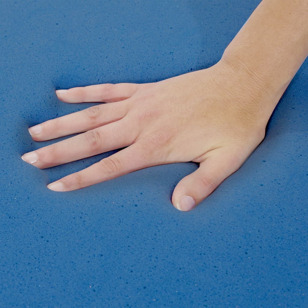 vidaXL Colchão 80x200 cm espuma viscoelástica c/ memória 18 cm H2