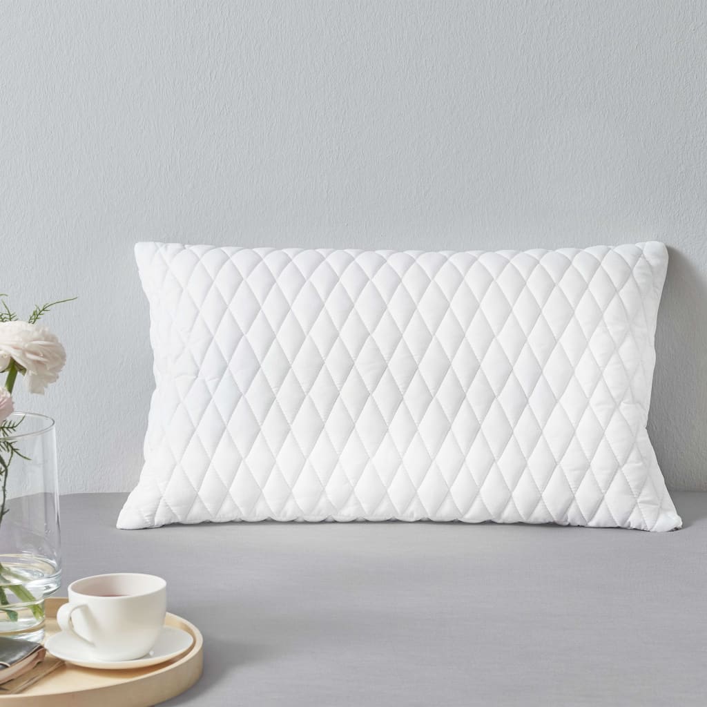 vidaXL Travesseiros 2 pcs 80x40x14 cm espuma de memória