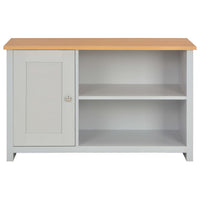 vidaXL Móvel de TV 95x39x58 cm cinzento