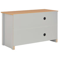 vidaXL Móvel de TV 95x39x58 cm cinzento
