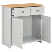 vidaXL Aparador 79x35x81 cm cinzento