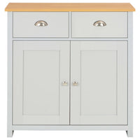 vidaXL Aparador 79x35x81 cm cinzento