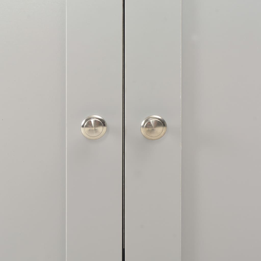 vidaXL Aparador 79x35x81 cm cinzento