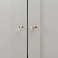 vidaXL Aparador 79x35x81 cm cinzento