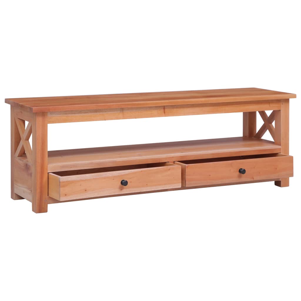 vidaXL Móvel de TV 120x30x40 cm madeira de mogno maciça