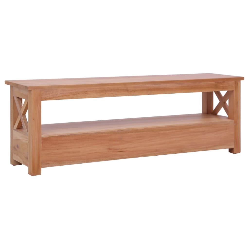 vidaXL Móvel de TV 120x30x40 cm madeira de mogno maciça
