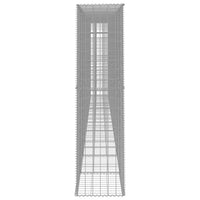 Muro gabião com tampa 600x50x200 cm aço galvanizado