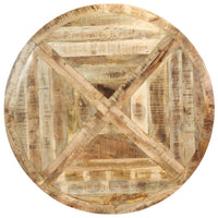 vidaXL Mesa de jantar redonda 150x76 cm madeira de mangueira maciça