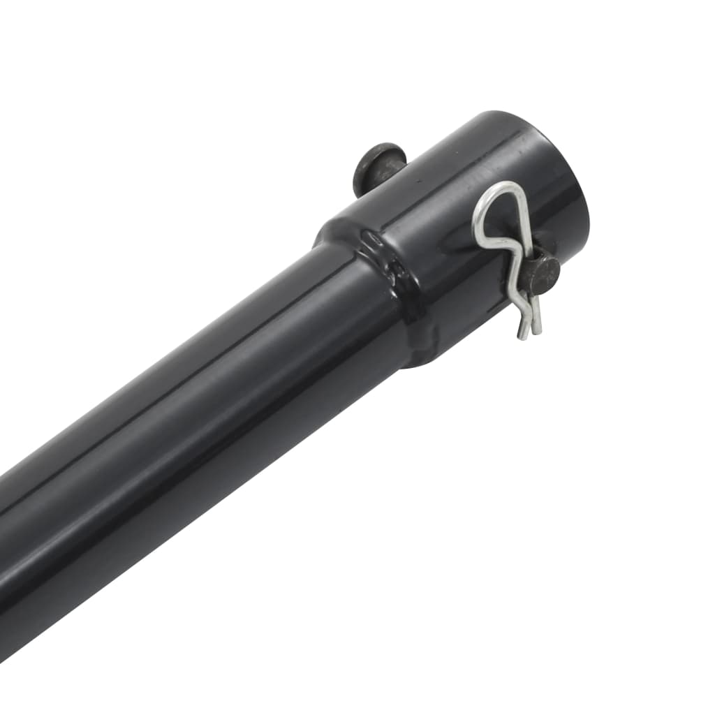 vidaXL Extensão para broca aço 0,5 m