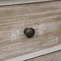 vidaXL Mesa de cabeceira 35x30x50 cm madeira de paulownia