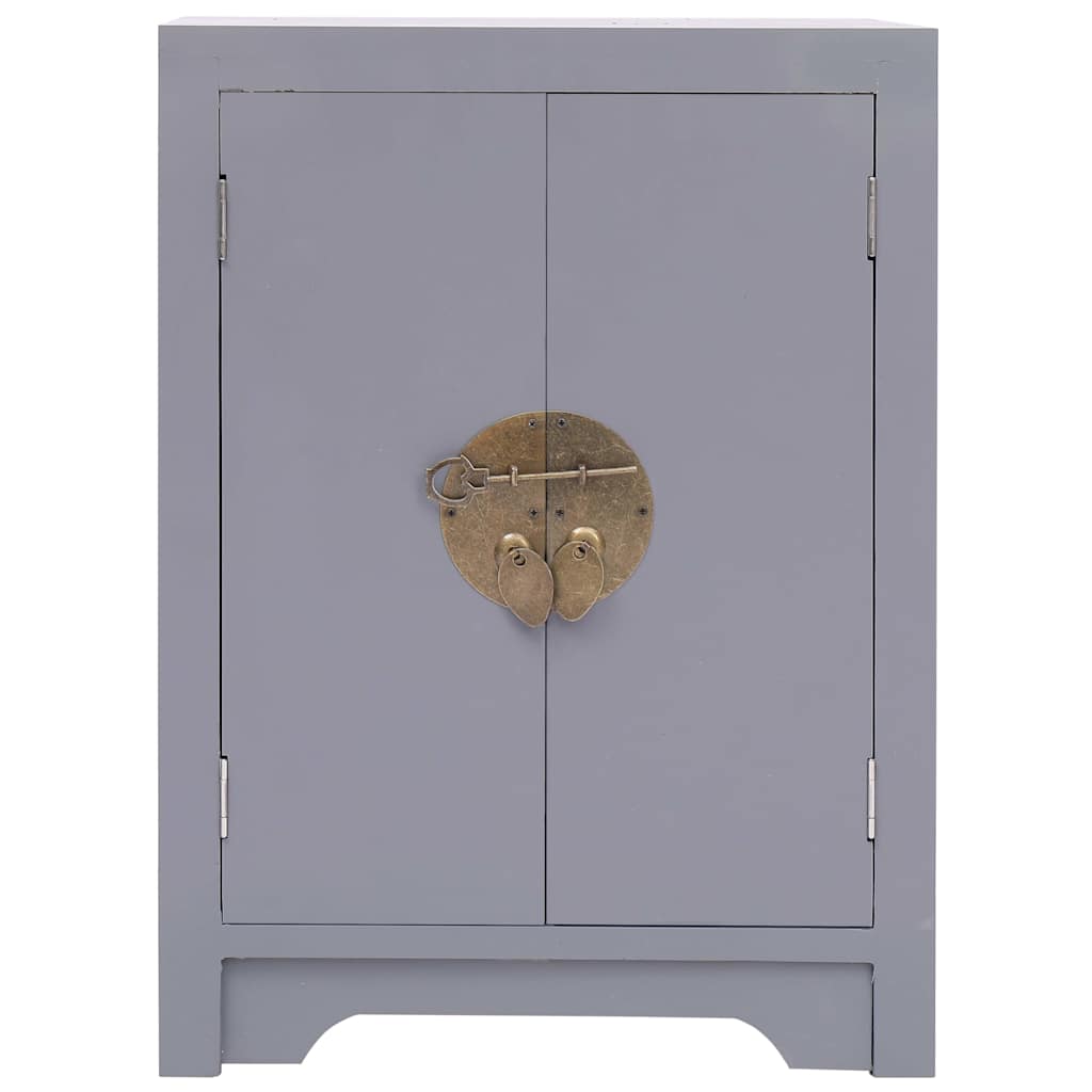 vidaXL Mesa-de-cabeceira 38x28x52 cm madeira de paulownia