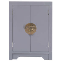 vidaXL Mesa-de-cabeceira 38x28x52 cm madeira de paulownia