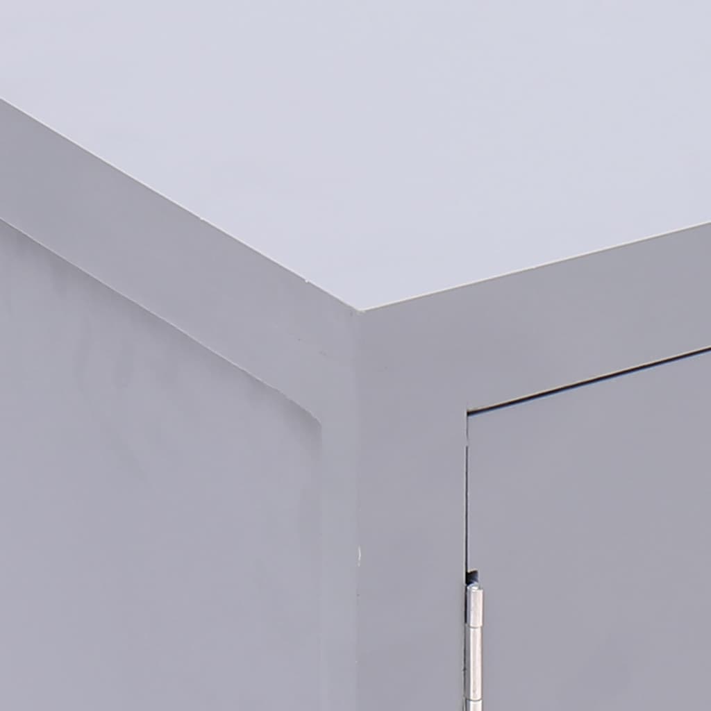 vidaXL Mesa-de-cabeceira 38x28x52 cm madeira de paulownia