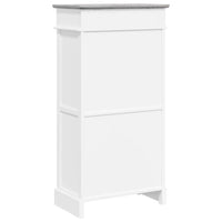vidaXL Sapateira 50x28x98 cm madeira de paulownia cinzento