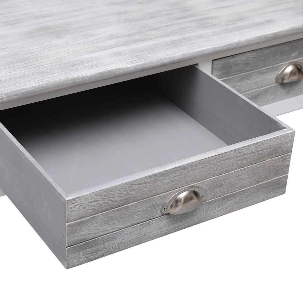 vidaXL Mesa de centro 100x50x45 cm madeira cinzento