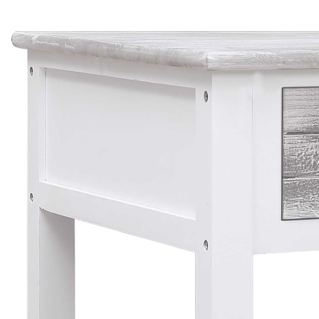 vidaXL Mesa de centro 100x50x45 cm madeira cinzento