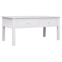 vidaXL Mesa de centro 100x50x45 cm madeira branco
