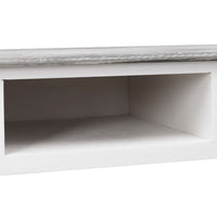 vidaXL Secretária 110x45x76 cm madeira cinzento