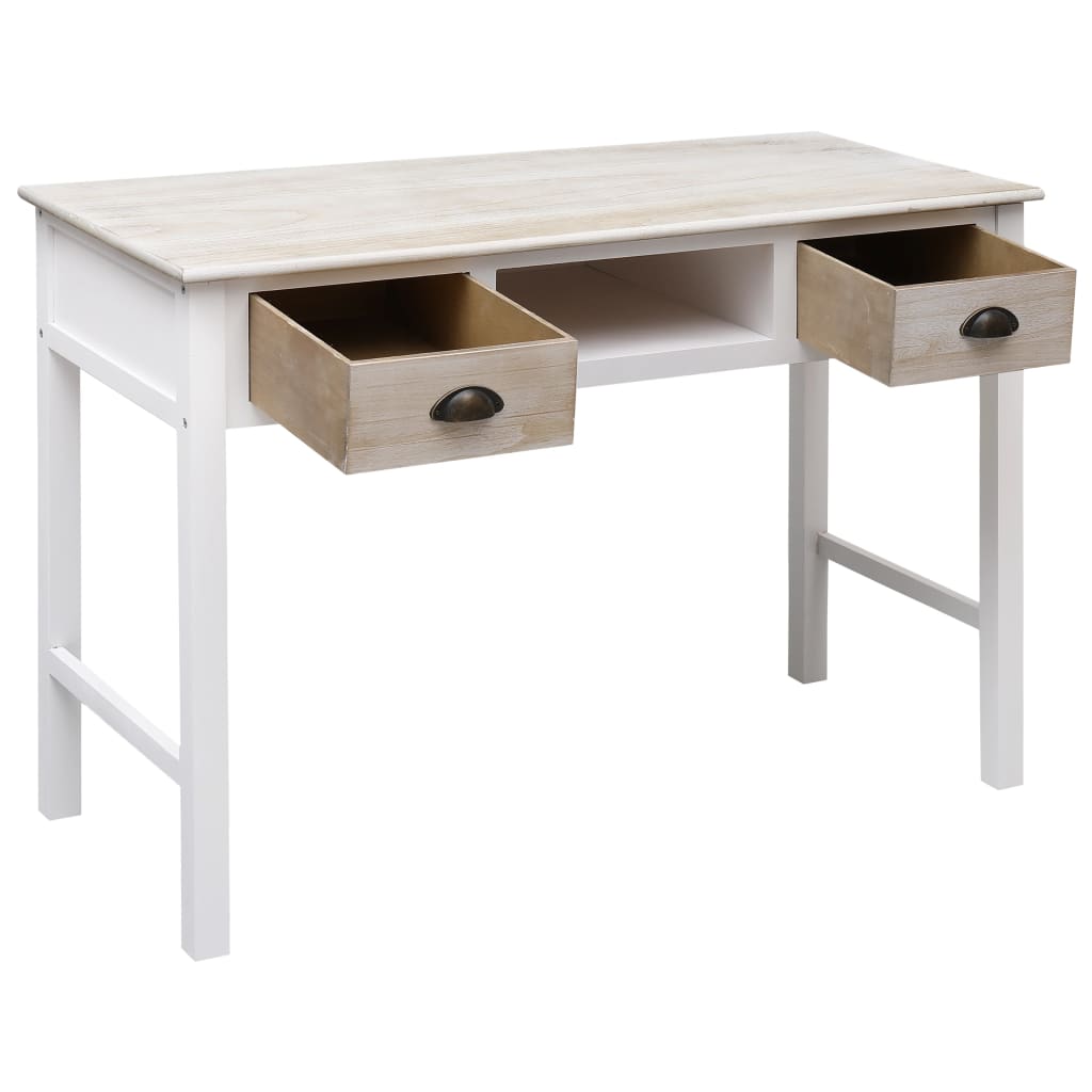 vidaXL Mesa consola 110x45x76 cm madeira