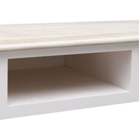 vidaXL Mesa consola 110x45x76 cm madeira