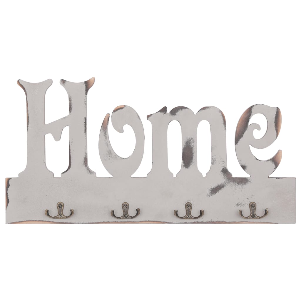 vidaXL Cabide de parede HOME 50x23 cm