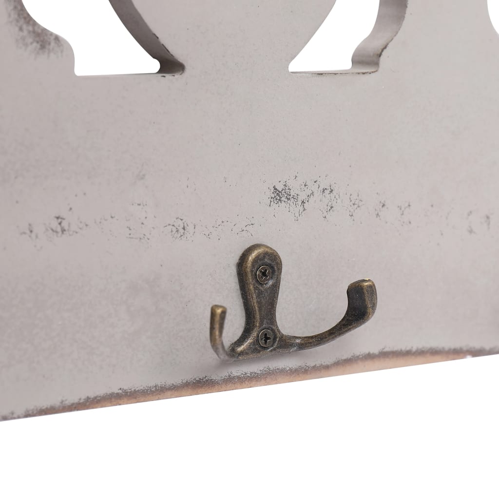vidaXL Cabide de parede HOME 50x23 cm