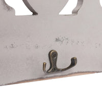 vidaXL Cabide de parede HOME 50x23 cm