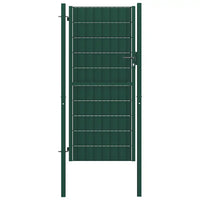 Portão de cerca em PVC e aço 100x204 cm