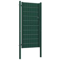 Portão de cerca em PVC e aço 100x204 cm