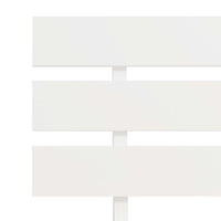 vidaXL Estrutura de cama 90x200 cm pinho maciço branco