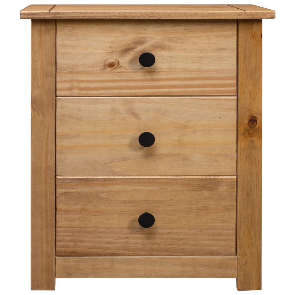 vidaXL Mesa de cabeceira 46x40x57 cm madeira de pinho panama