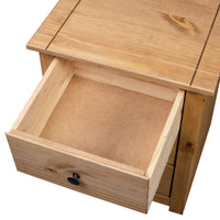 vidaXL Mesa de cabeceira 46x40x57 cm madeira de pinho panama