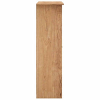 vidaXL Roupeiro com 3 portas 118x50x171,5 cm pinho Panamá