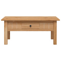 vidaXL Mesa de centro 100x60x43,5 cm pinho maciço Panama
