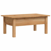 vidaXL Mesa de centro 100x60x43,5 cm pinho maciço Panama
