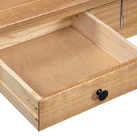 vidaXL Mesa de centro 100x60x43,5 cm pinho maciço Panama
