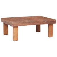 vidaXL Mesa de centro 60x45x23 cm madeira de mogno maciça