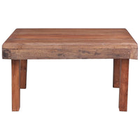 vidaXL Mesa de centro 60x45x23 cm madeira de mogno maciça