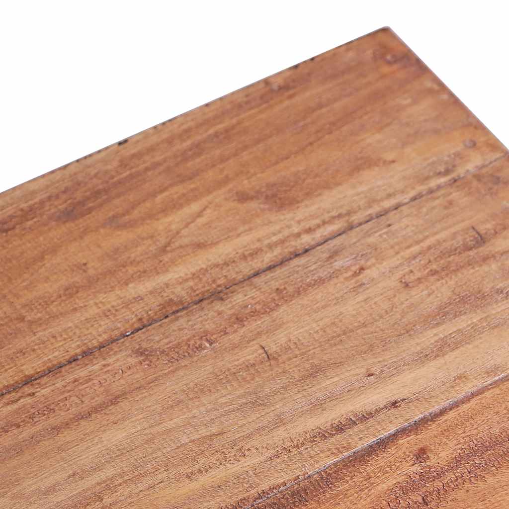 vidaXL Mesa de centro 60x45x23 cm madeira de mogno maciça