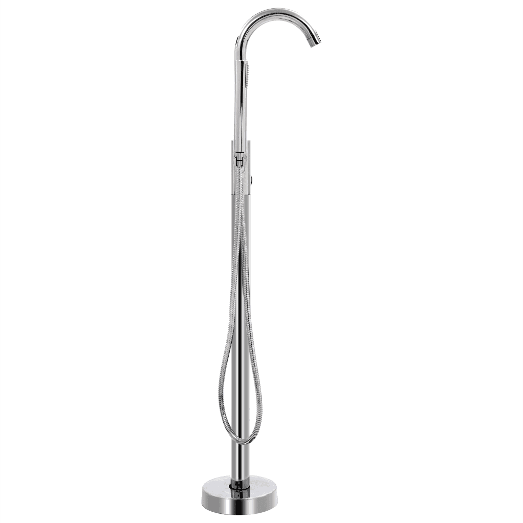 Torneira de pé para banheira aço inoxidável 118,5 cm
