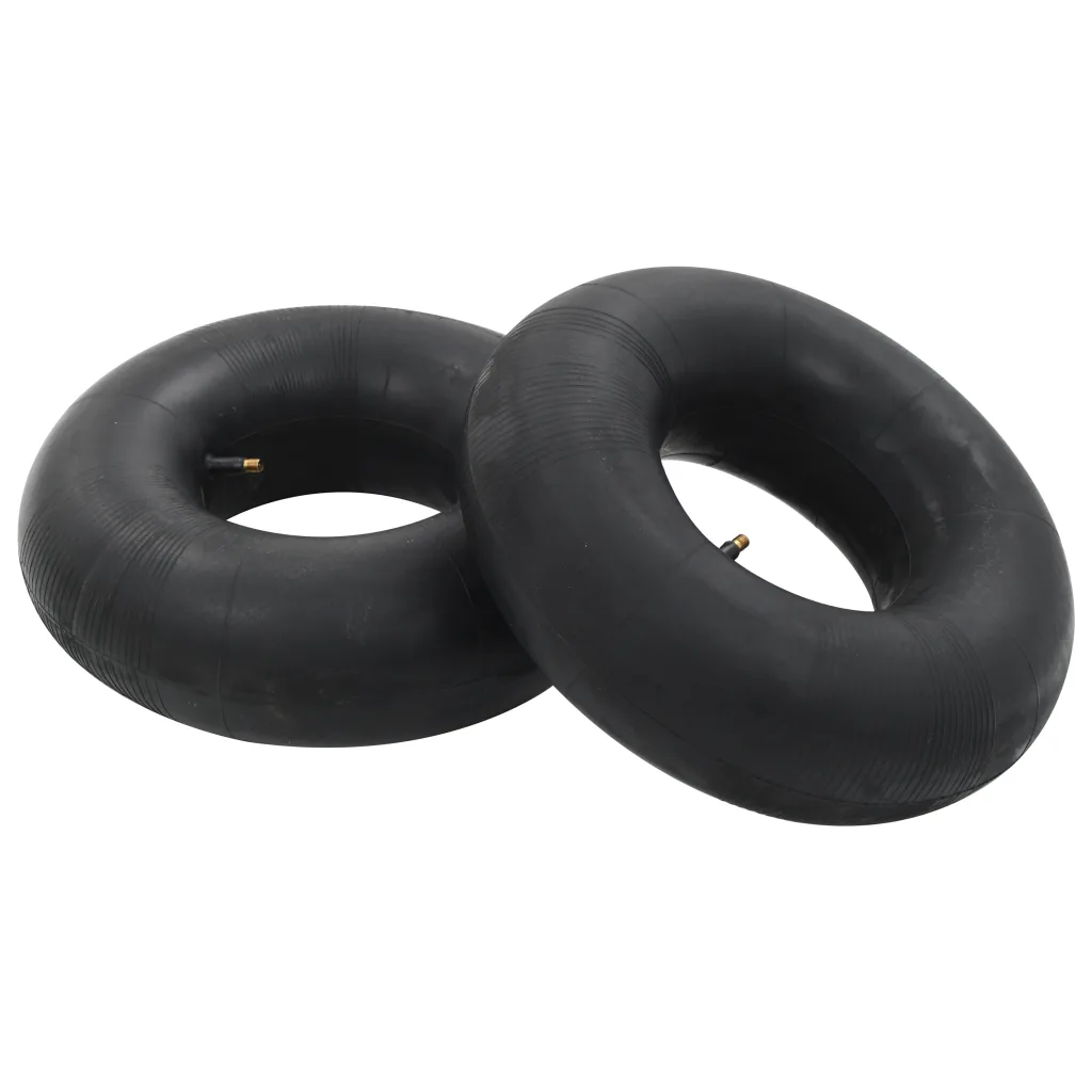 Câmaras-de-ar para carrinho de mão 2 pcs 15x6.00-6 Borracha