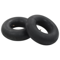 Câmaras-de-ar para carrinho de mão 2 pcs 15x6.00-6 Borracha