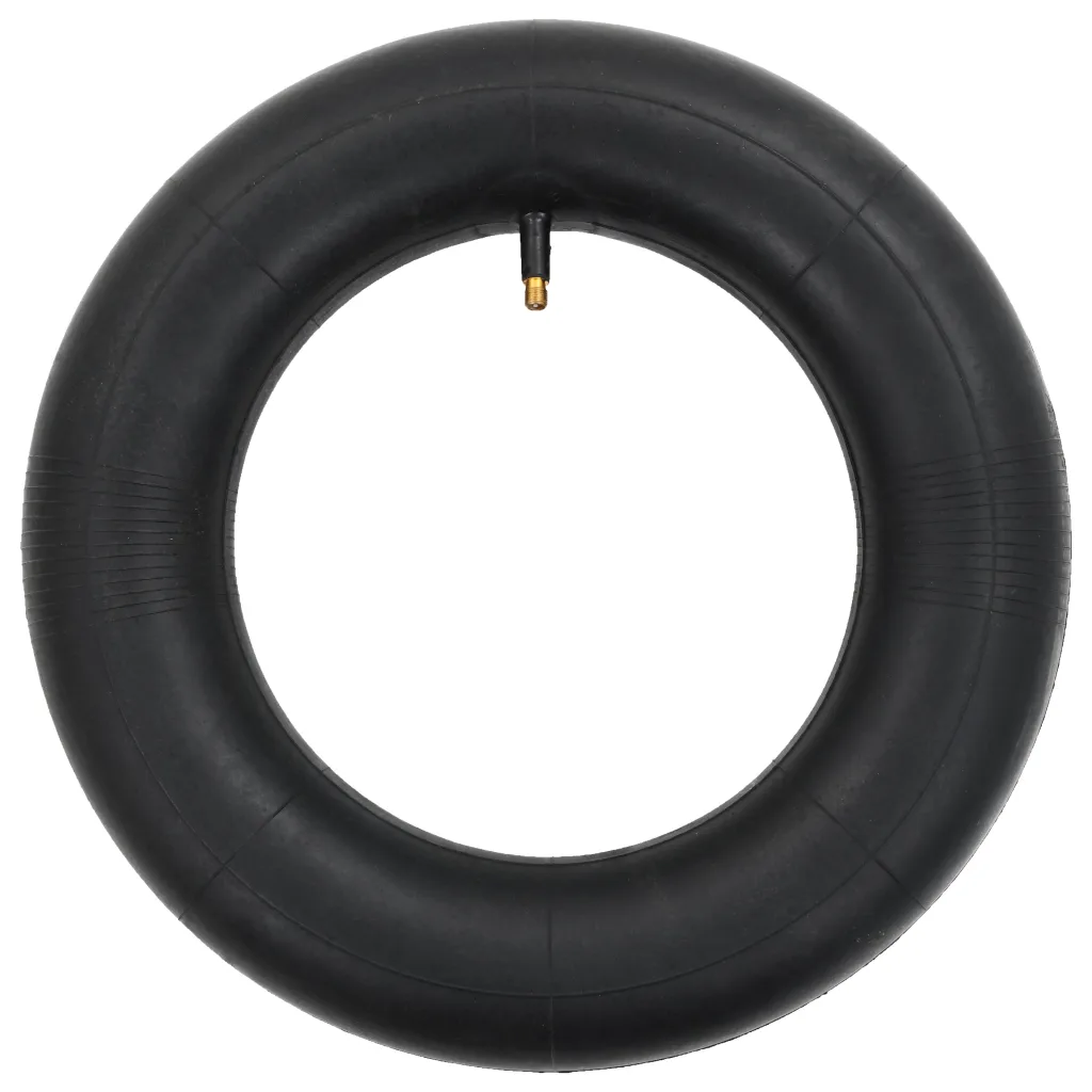 Conj. pneus e câmaras p/ carrinho mão 4 pcs 3.50-8 4PR borracha