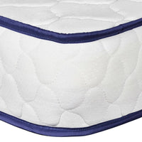 vidaXL Cama + colchão espuma memória 90x200 cm couro artificial branco