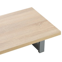 vidaXL Móvel de casa de banho 60x40x16,3 cm cor carvalho