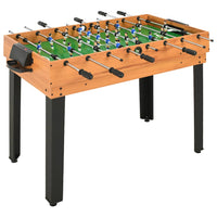 vidaXL Mesa de jogos 15-em-1 121x61x82 cm cor ácer